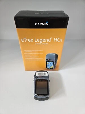 **NUEVO** Navegador WAAS personal portátil Garmin eTrex Legend HCx de caja abierta Foto 1 de 4