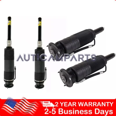 4X Puntales de amortiguador hidráulico ABC delanteros traseros Fit Mercedes W220 C215 S55 CL500 CL600 Foto 1 de 4