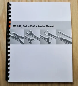 MS 341, MS 361, Holzfforma G366 Chainsaw Workshop Manual. - Picture 1 of 4