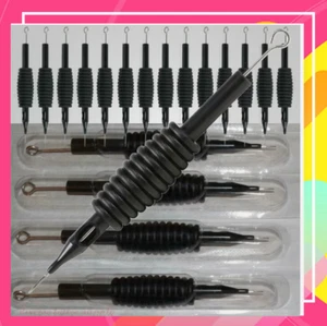 Bis zu 100x sterile Einweg Tattoo Nadel mit Tube 3/4 Griff und Spitze - Bild 1 von 54
