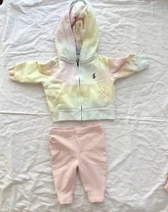 Outfit, Hoodie, Leggings, Ralph Lauren, Gr. 3 Monate (40 cm) - Bild 1 von 9