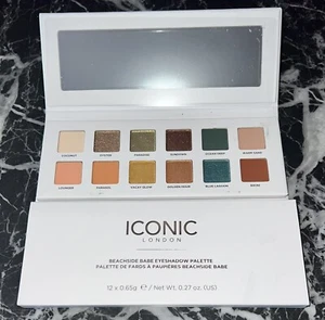 NIB ICONIC LONDON Beachside Babe Eyeshadow Palette Makeup - Picture 1 of 3