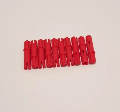10x Lego® NEU Technic Achspin 3L mit Achse 1L rot 11214 Technik 6209519 Pin NEU - Bild 1 von 2