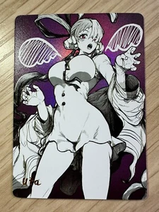 One Piece ACG Holographic Foil Double Sided Art Card Uta Doujin CCG - Bild 1 von 2