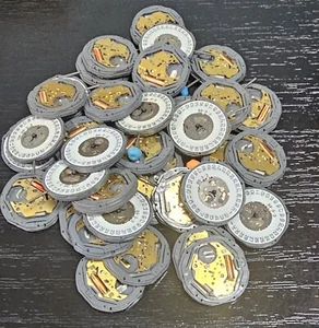 1X Miyota 6M12 Quarz Bewegung Uhren Not Tested für Parts/Restore As-Is - Bild 1 von 1