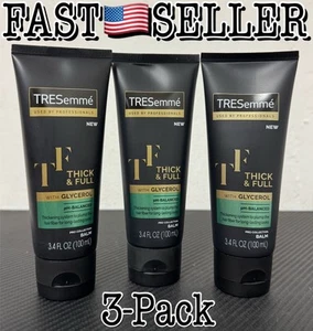 3-Pack TRESemme Pro Collection Thick & Full Balm w/ Glycerol pH Balanced 3.4oz - Picture 1 of 5