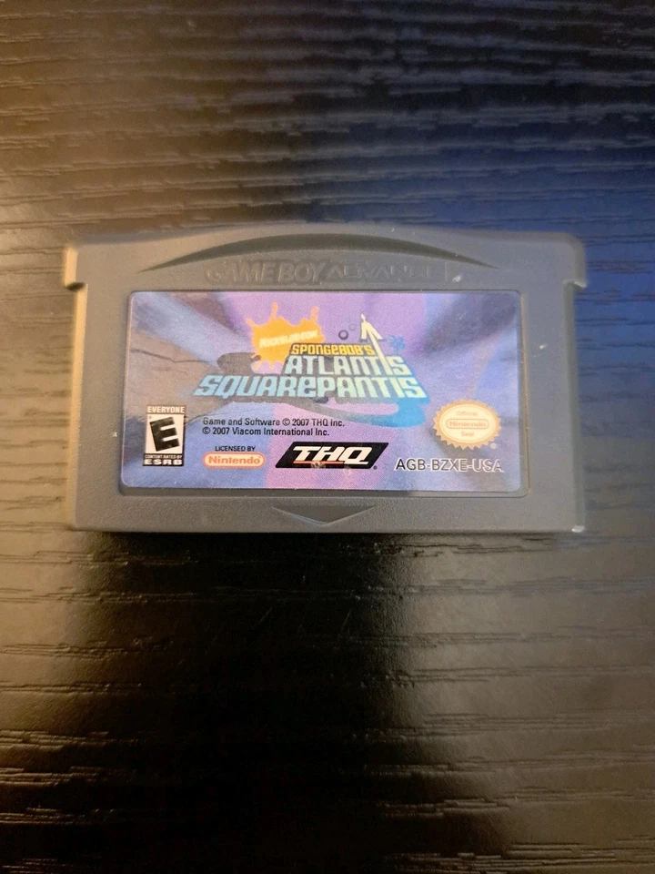 bob esponja atlántica squarepantis gba Foto 1 de 1