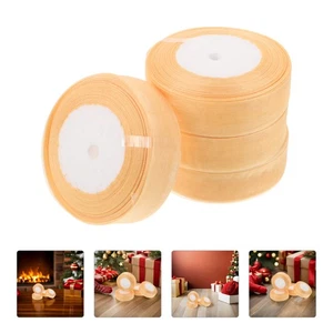  4 rollos de cinta de embalaje de regalos para regalos artesanía decorativa - Imagen 1 de 12