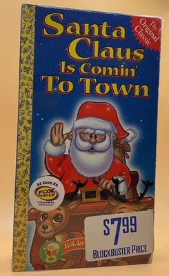 Santa Claus is Coming to Town VHS 2001 Release Fred Astaire **Buy 2 Get 1 Free** - Image 1 of 3