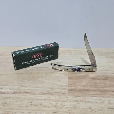 Palillo de dientes Case XX V610094 SS Texas Vintage Bone 2002 artículo - 05212 nuevo de stock Foto 1 de 4