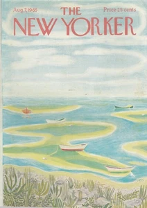 aug 7   1965   new yorker magazine Cover byKarasz----433 - Picture 1 of 1