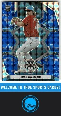 2022 Panini Mosaic #257 Luke Williams Blue Camo Mosaic - Image 1 of 2