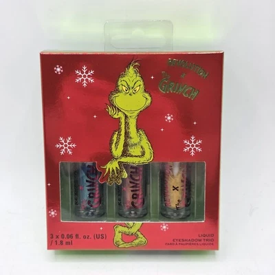 Revolution x The Grinch Shimmer Liquid Eyeshadow Trio - Image 1 of 2