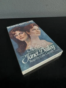 VTG NEW Heiress Janet Dailey Audiobook Sound Editions 1988 2 Cassettes SEALED - Picture 1 of 4