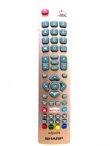 SHARP LCD TV REMOTE CONTROL for AQUOS IR (INFRA-RED) MODELS Pink - Picture 1 of 1