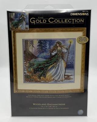 Dimensions Gold Collection 计数十字绣 "Woodland Enchantress" #35173 — 第 1/4 张图片