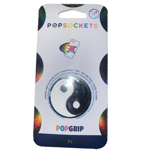 New PopSockets PopGrip Ying Yang Phone Grip & Stand with Swappable Top - Zdjęcie 1 z 1