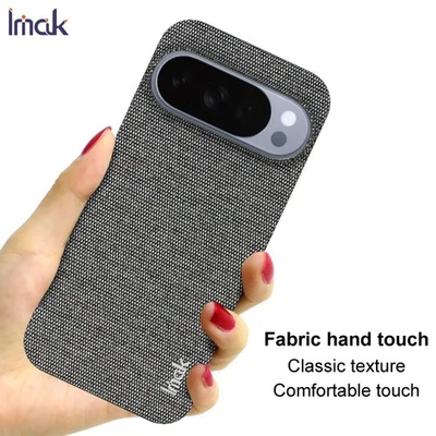 IMAK For Google Pixel 10 Pro, Luxury Texture Matte Fabric Touch Cloth Case Cover - Image 1 of 4