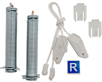 ★2er Set Seilzug Feder Tür Geschirrspüler Bosch Siemens Neff 00754869 754869★ - Bild 1 von 3