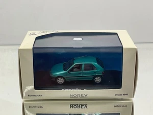 NOREV 155150 CITROEN SAXO -GREEN MET. 1:43- GOOD IN BOX - Picture 1 of 9