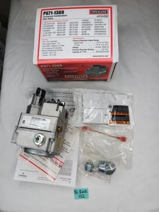 CARRIER P671-1369 1/2" Gas Valve, Brass, Standing Pilot, NPT Connection - Picture 1 of 11