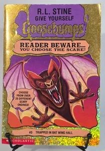 Trapped in Bat Wing Hall by R. L. Stine (1995, Trade Paperback) - Picture 1 of 14