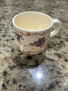 1970s PECO Melamine Ware Cowboy & Indians Cup Western Cowboy Vintage - Picture 1 of 6