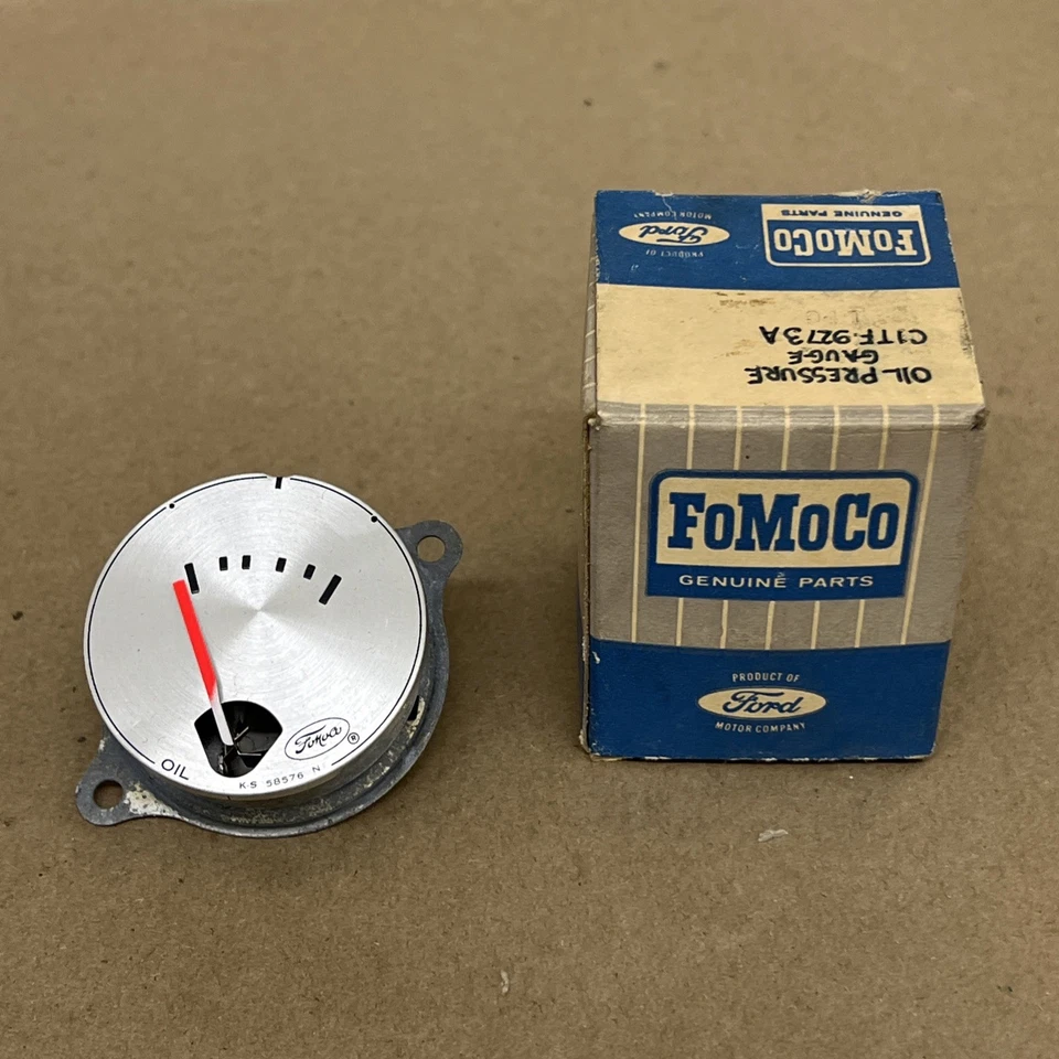 FORD C1TF-9273-A 1961-1964 CAMIONETA PICK-UP FORD F100 MEDIDOR DE PRESIÓN DE ACEITE NUEVO DE STOCK Foto 1 de 4