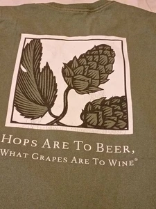 Samuel Adams T-Shirt Hopfen Bier Kurzarm Größe L - Bild 1 von 7