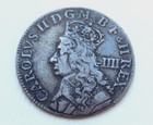 A775 - Charles II Silver Early Milled Undated Maundy Fourpence. 1662-70