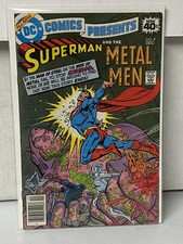 DC COMICS PRESENTS #4 Superman & Metal Men Garcia Lopez-a DC Comics 1978