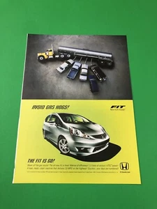 2008 2009 HONDA FIT ORIGINAL PRINT AD ADVERTISEMENT PRINTED - Bild 1 von 1