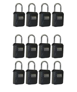 Tresorschlösser 3200 Schlosskasten Schlüsselaufbewahrung 4-stellig Kombination Schlüsselsafe - 12er Pack - Bild 1 von 7
