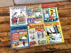 Vintage 50's 60's 70's Cartoons and Gags, Cartoon Capers Comic Magazine Lot of 6 - Picture 1 of 14