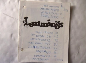 59935 Instruction Booklet - Lemmings - Commodore Amiga (1991)  - Picture 1 of 1