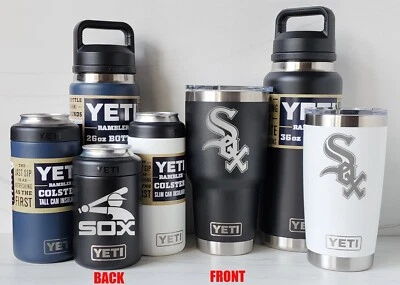 CHICAGO WHITE SOX YETI Laser Engraved Tumblers, Can Colsters, and Bottles - Image 1 of 3