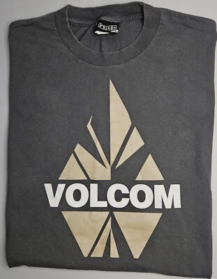 Mens Volcom Gray Short Sleeve Crewneck Tee Shirt Size Large - NICE - Image 1 of 2