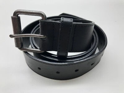 Cinturón informal Wrangler negro para hombre talla 42/105 cuero genuino 1 1/2" Foto 1 de 4