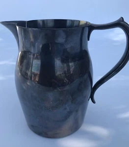 2 Quart Wallace Silver 2467 Silverplate Hollowware Flat Water Pitcher 7" - Picture 1 of 12