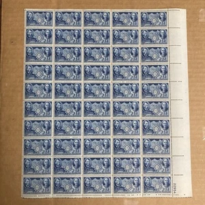 US 906 Map, Lincoln, Sun Yat-sen Sheet Of 50 Nice Gutter Snipe Mint Never Hinged - Picture 1 of 5