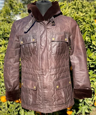 Chaqueta Bomber Colección Barroca Cera Belstaff Etiqueta Dorada Rider Ligera Talla 46 M L Foto 1 de 4