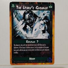 RAGE: APOCALYPSE "LEGACY OF THE TRIBES" CCG--- THE LITANY'S GUIDANCE --- NM/MINT