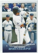 2019 West Michigan Whitecaps (Class A-Detroit Tigers) Sam McMillan