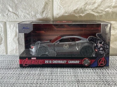Chevrolet Camaro Iron Man 2010 1:32 gris Jada Toys Marvel Avengers Foto 1 de 4