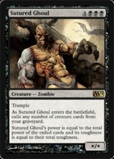 1x Sutured Ghoul LP, English MTG Magic 2012 (M12)