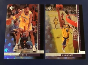 1996-1997 Upper Deck #51 #52 Elden Campbell & Robert Horry Lot L.A. Lakers - Picture 1 of 1