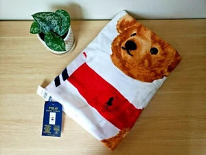 *NWT* POLO Ralph Lauren Teddy  Boy Bear Beach Towel LIMITED EDITION SURFER - Picture 1 of 8