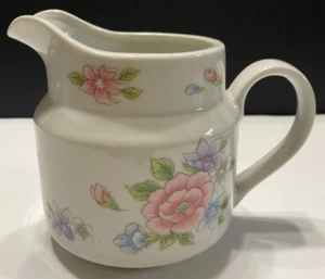 VTG 1989 F.T.D.A. "Especially For You" Small Floral Pitcher/Vase 4-3/4" - Picture 1 of 7