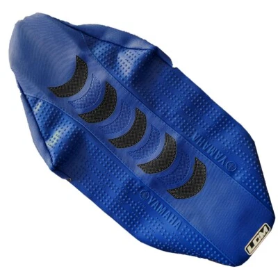 Yamaha YZ125 YZ 125 2 Tiempos (2002-2022) con Cubierta de Asiento Ultra-Grip Azul-Negro Foto 1 de 4