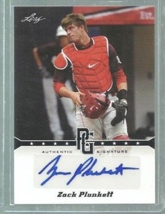  2013 Leaf Perfect Game Autographs #ZP1 Zack Plunkett (ref39938)